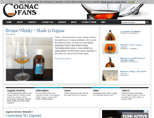 Tablet Screenshot of cognacfans.com